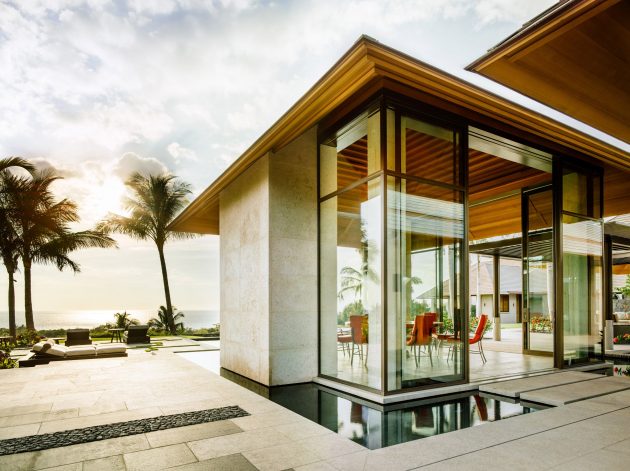 夏威夷模仿传统村落概念的住宅丨美国夏威夷丨De Reus Architects-17