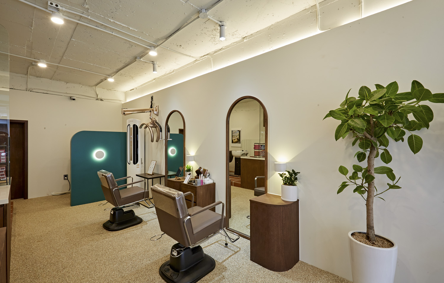 简约风 12 平米美容室设计，打造温馨舒适空间-8