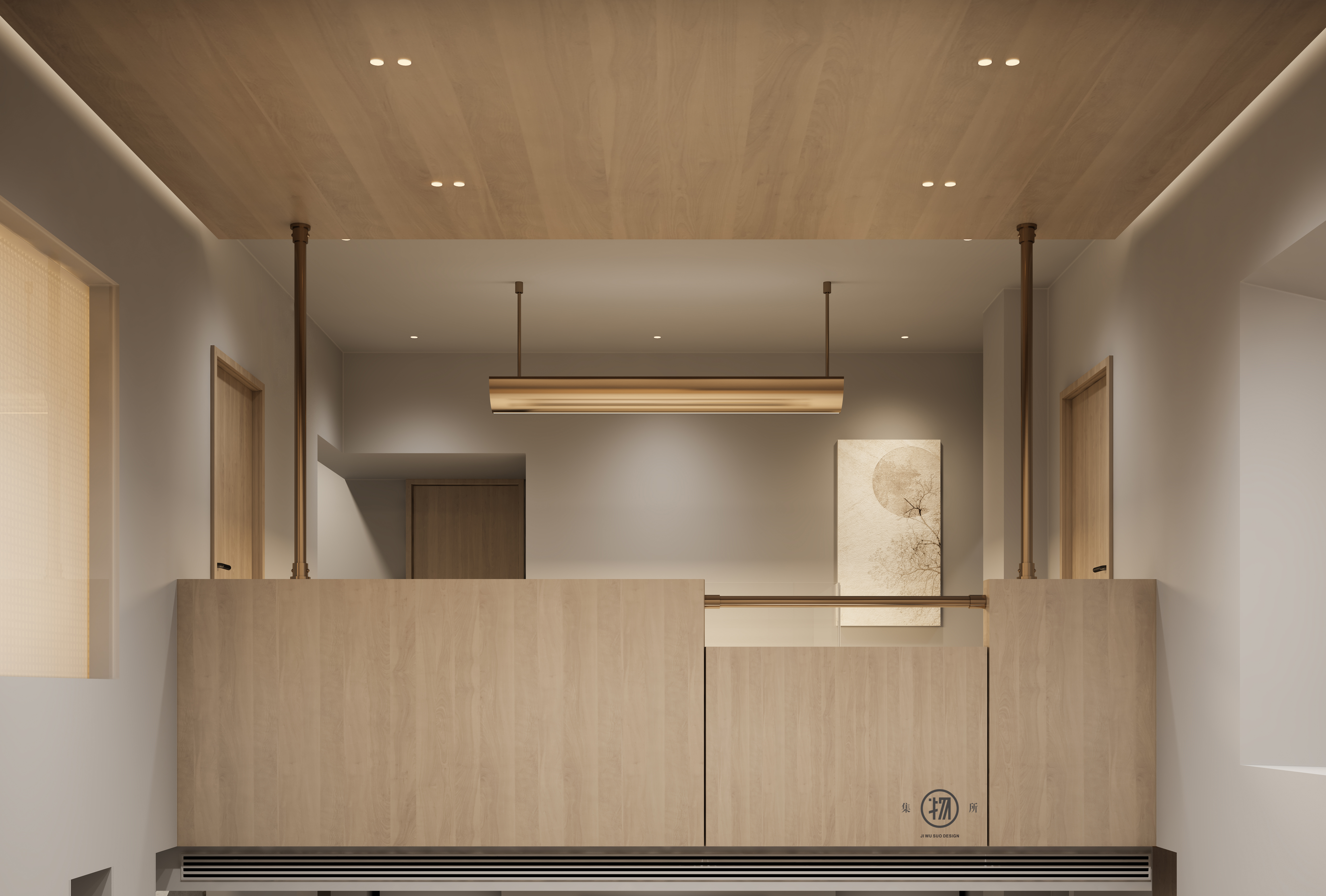 金秋阳光下的住宅商业空间融合丨集物所 Design-22