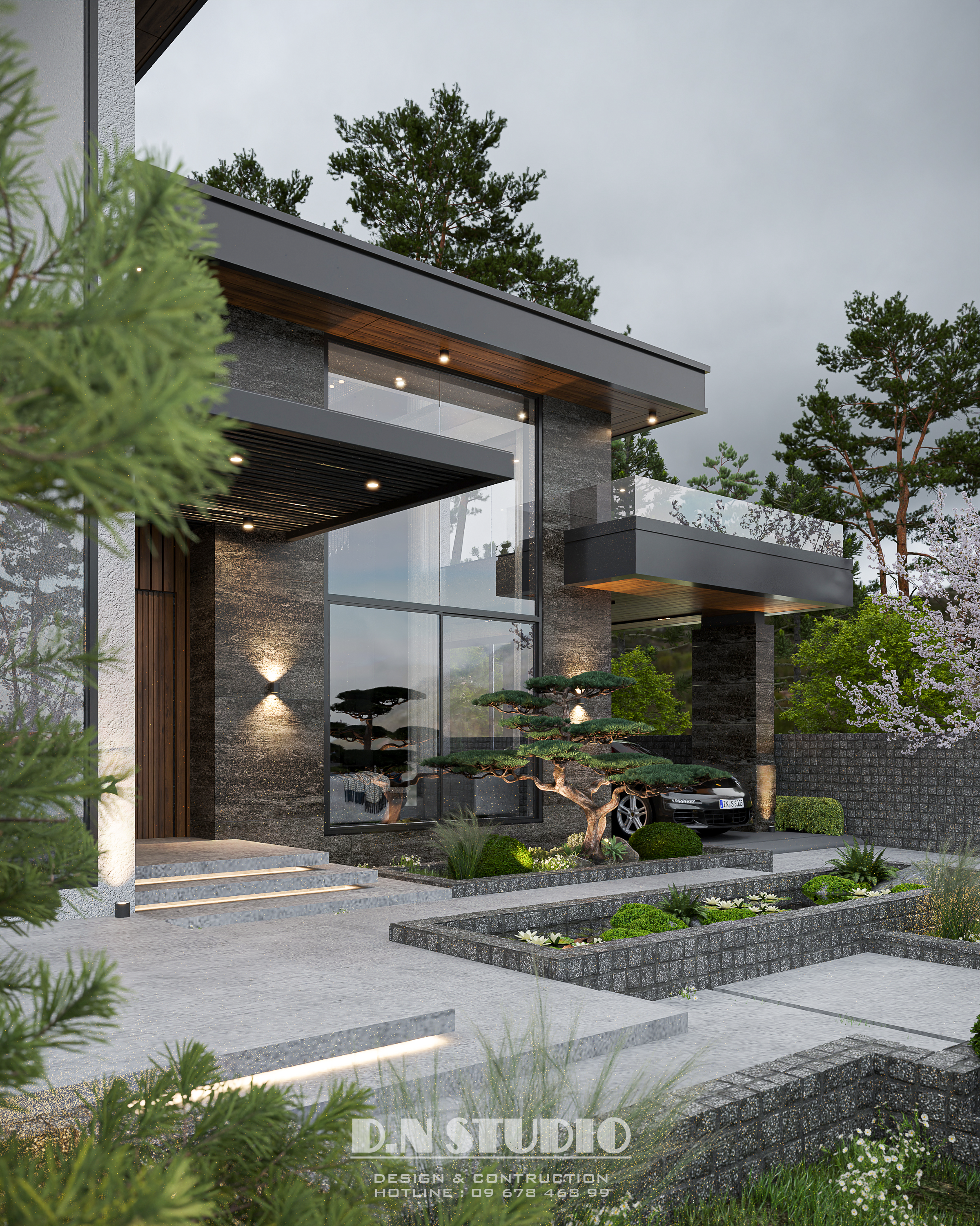 别墅建筑丨越南河内丨Danh Nam-7