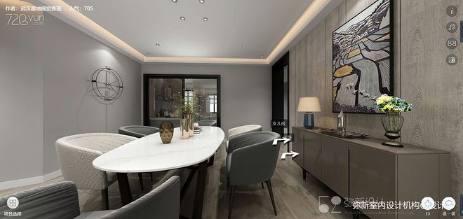 26万元四居及以上180平米装修案例丨弥新设计-19