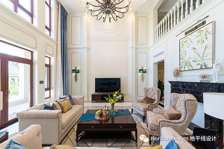 天津红磡领世郡普霖花园丨中国天津丨Horizon 地平线室内设计-3