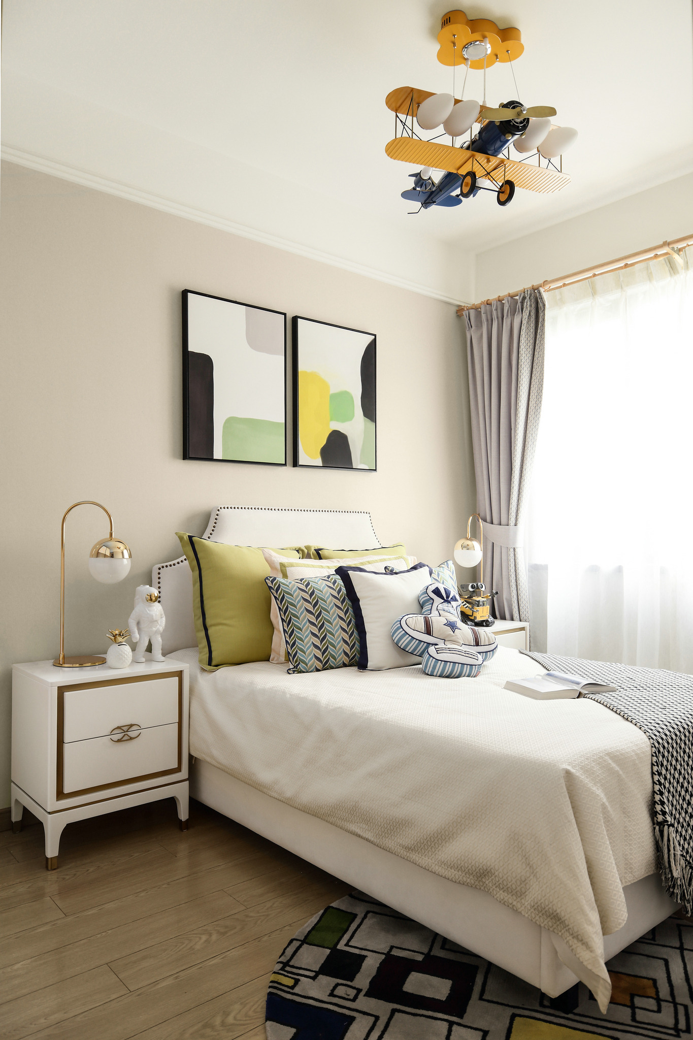 梵池设计 | 轻奢主义镇江市 120 平米三居室软装案例-35