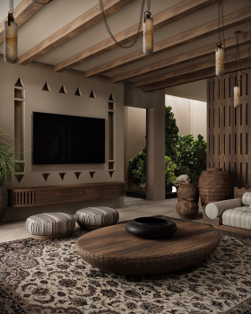 NEW NAJDI MAJLIS DESIGN（新纳吉迪马吉里斯设计）丨沙特阿拉伯丨SALMA SOBHY