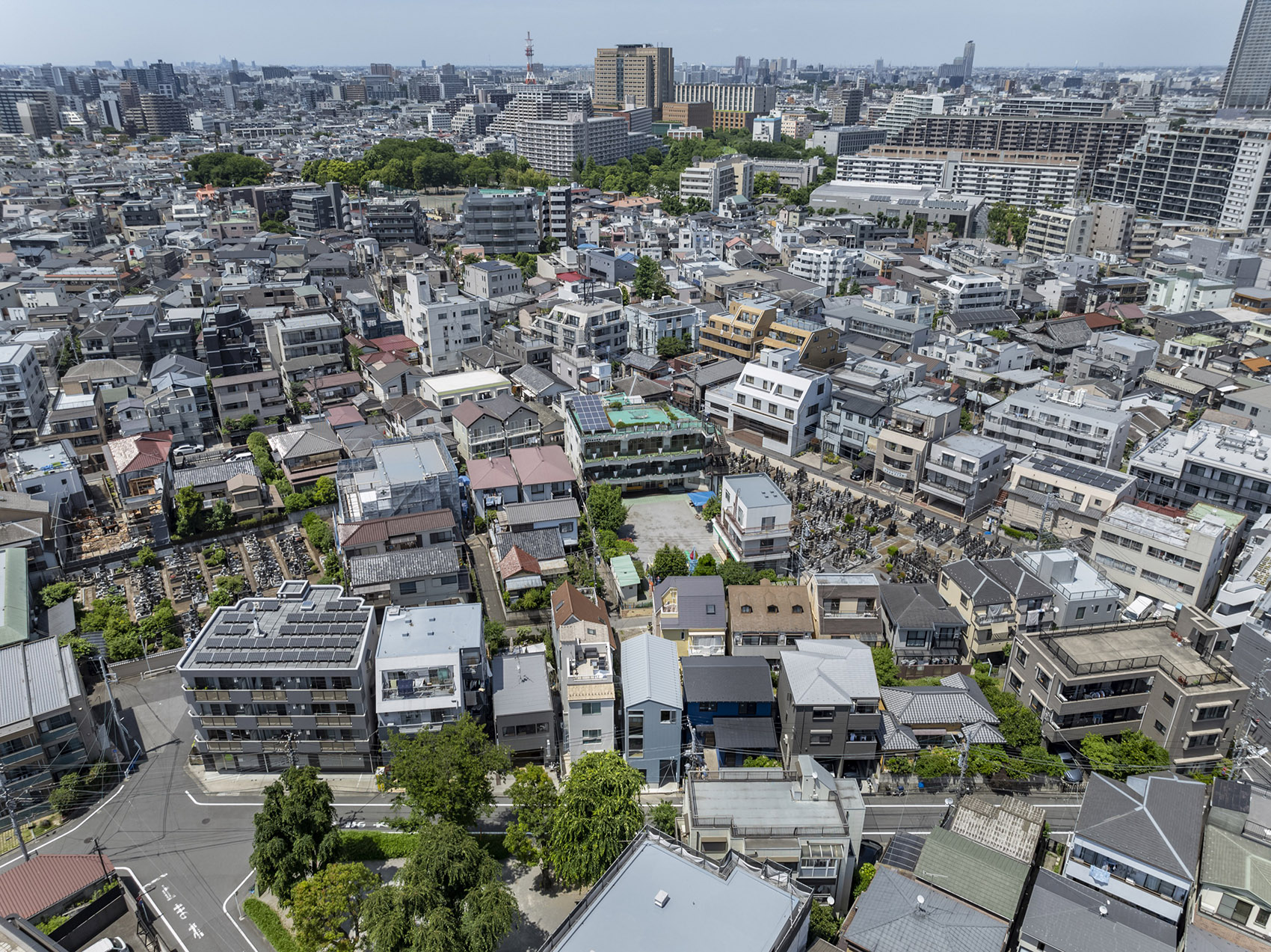 板橋住宅丨日本东京丨TERRAIN architects,Zu architects-3