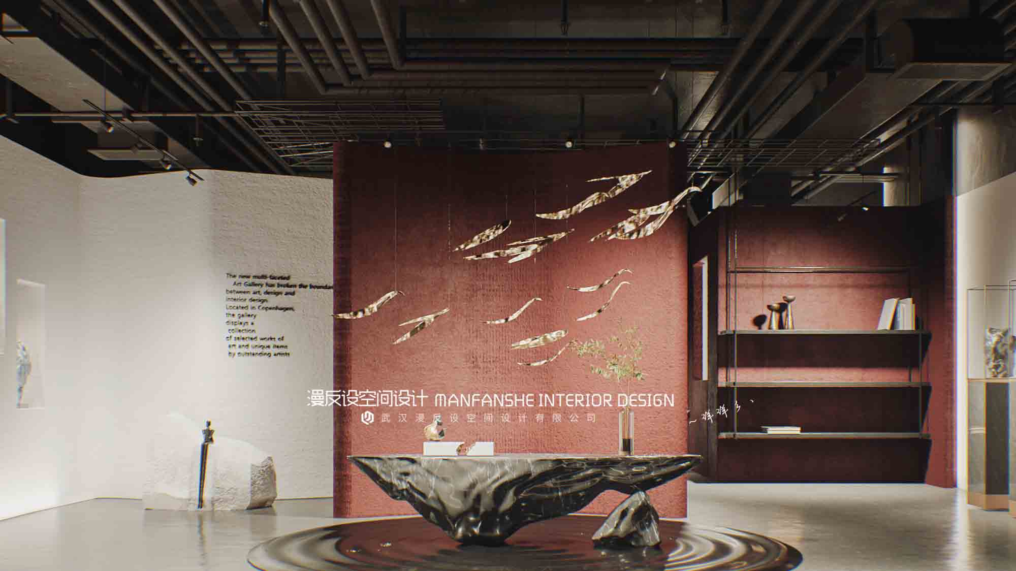 现代艺术展厅设计 | 科技与艺术的完美结合-21