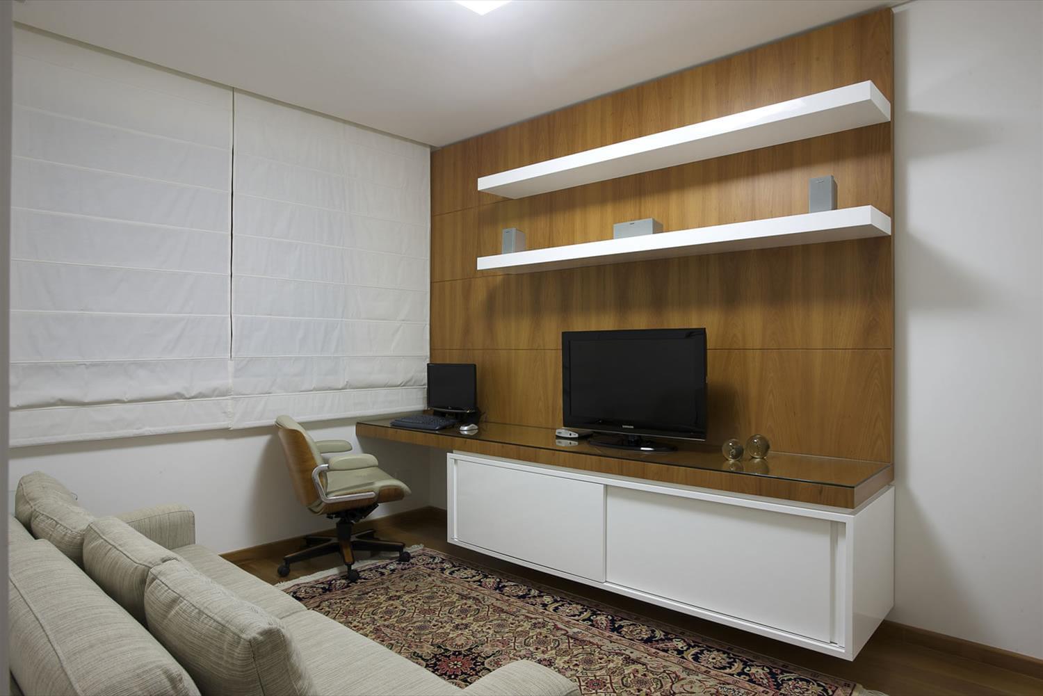 巴西 Beau Rivage 公寓 | 温馨明亮的现代家居设计-4