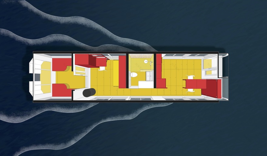水上微型住宅丨德国柏林丨Crossboundaries-56