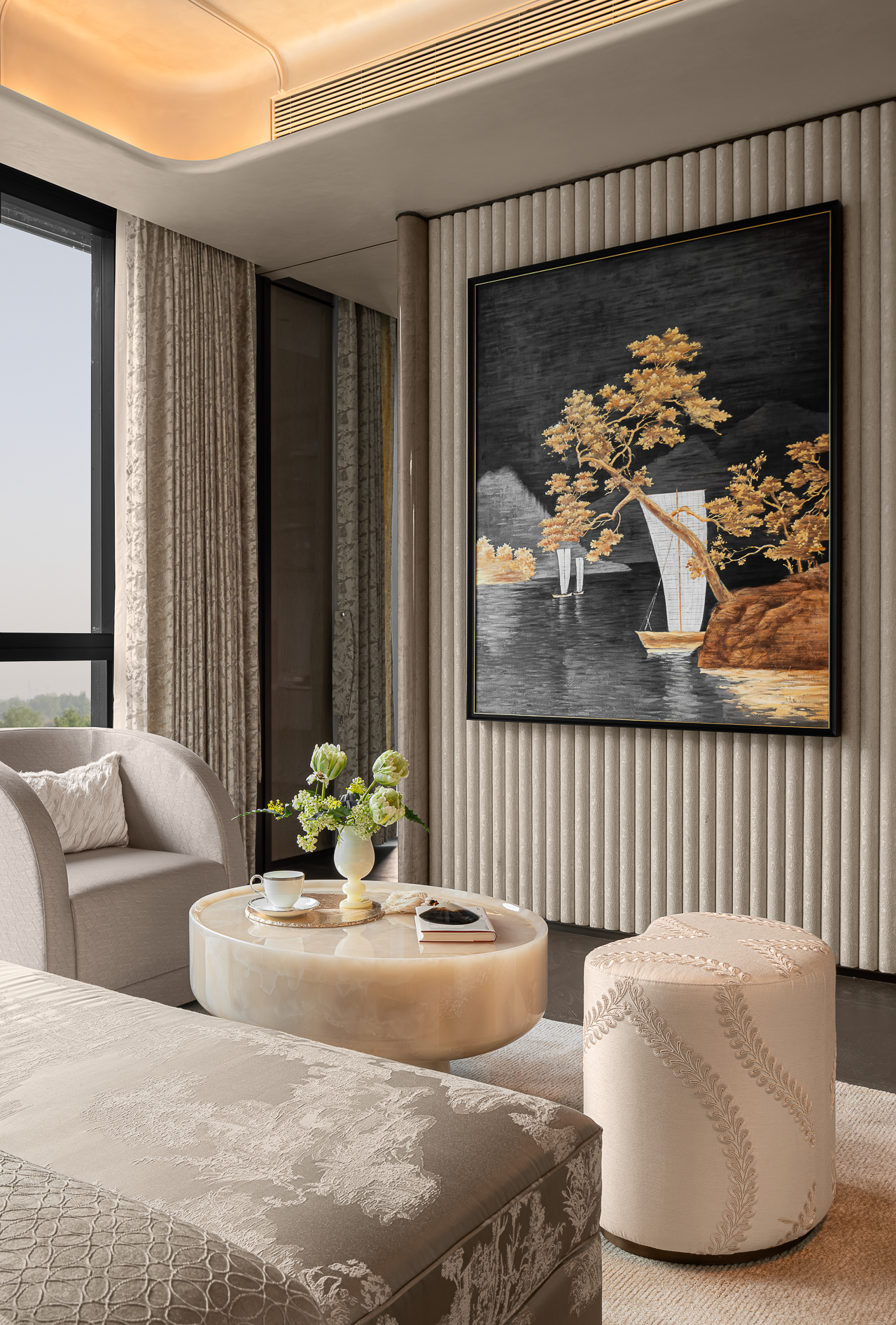 绿城·杭州宸风逸庐390㎡样板间丨中国杭州丨飞视设计,春山秋水-26