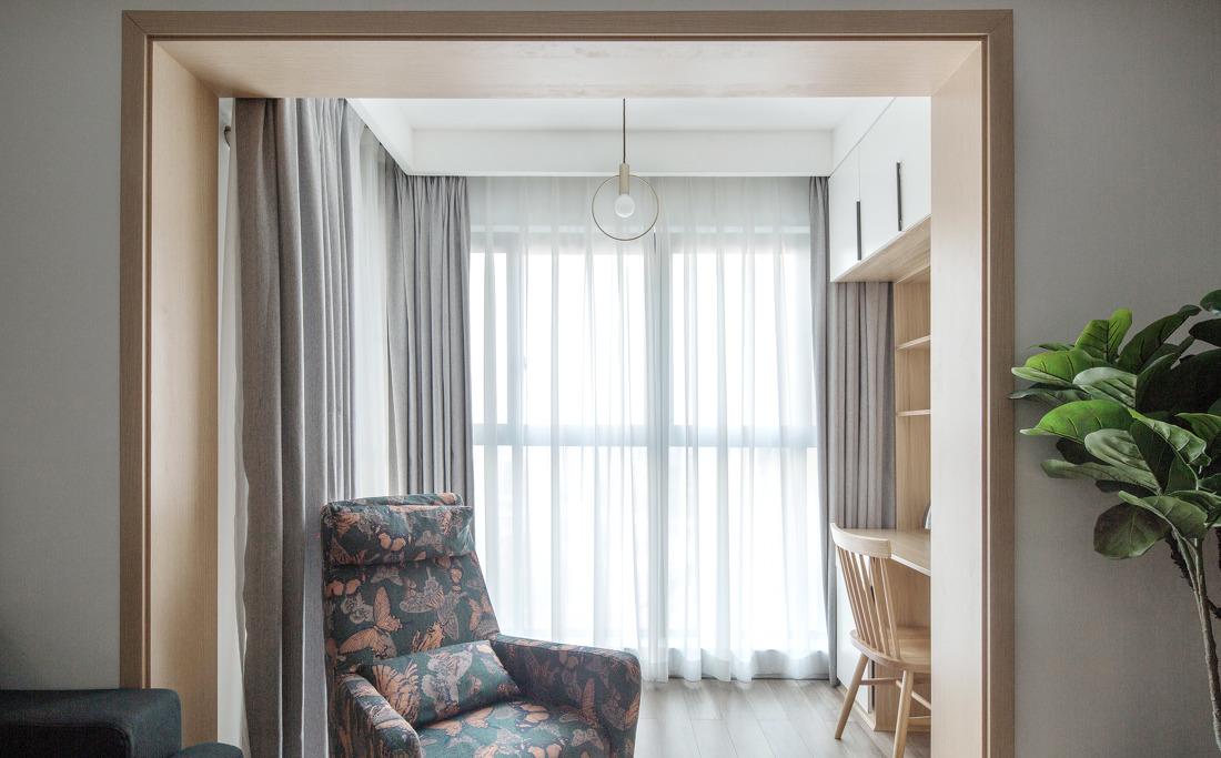 如懿设计丨北欧风平层丛林秘语-16