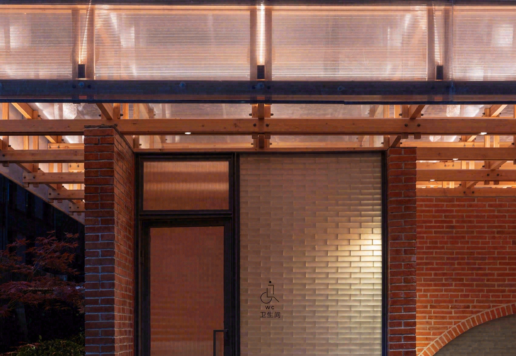 留坝老街红砖公厕丨中国汉中丨尌林建筑设计事务所-116