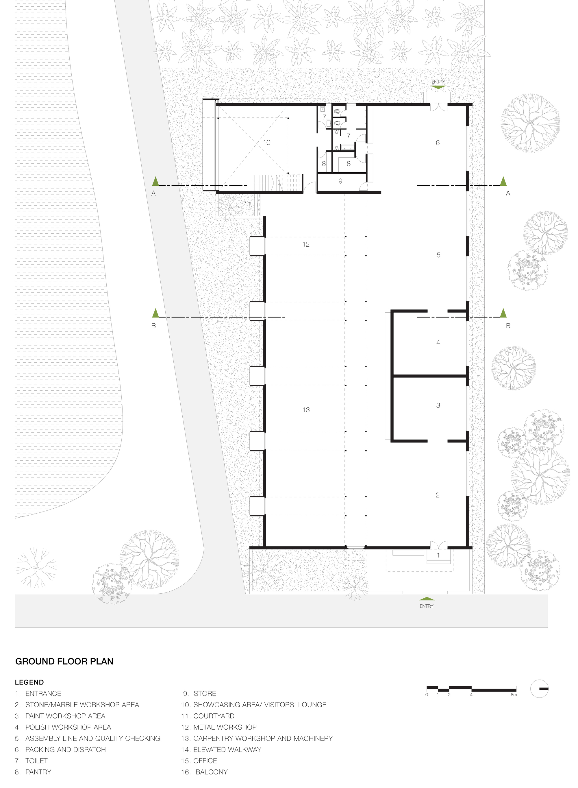 阿迪萨普塔格拉姆工作室丨印度丨Abin Design Studio-41