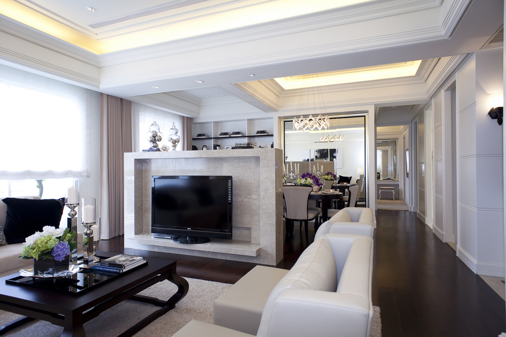 豪华别墅 现代风格摩根设计 景上河样板房-9