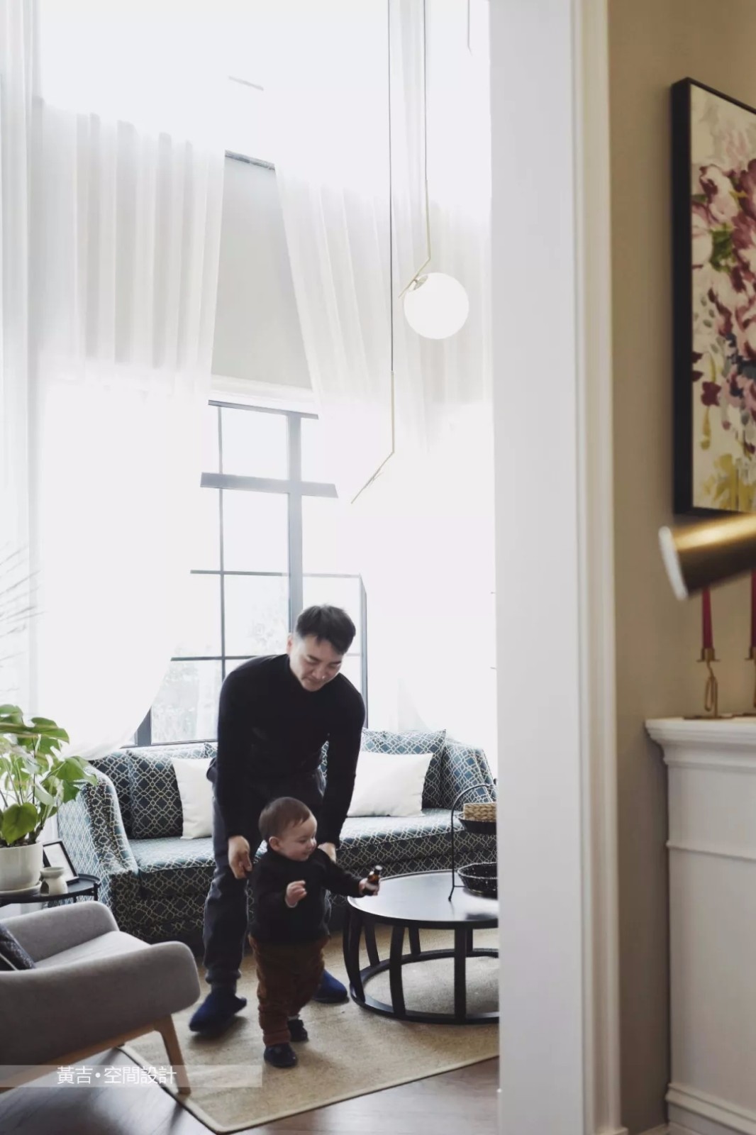 黄吉打造温馨现代家，送父母一份最好的礼物-5