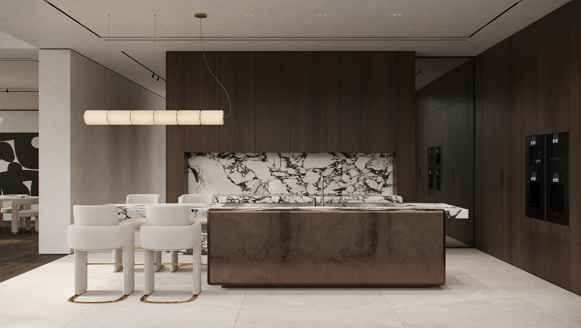 620平 别墅空间设计，简约舒适！-10