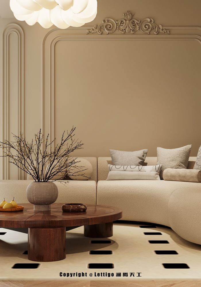 奶油法式+复古风，真就是天生的氛围制造机-2