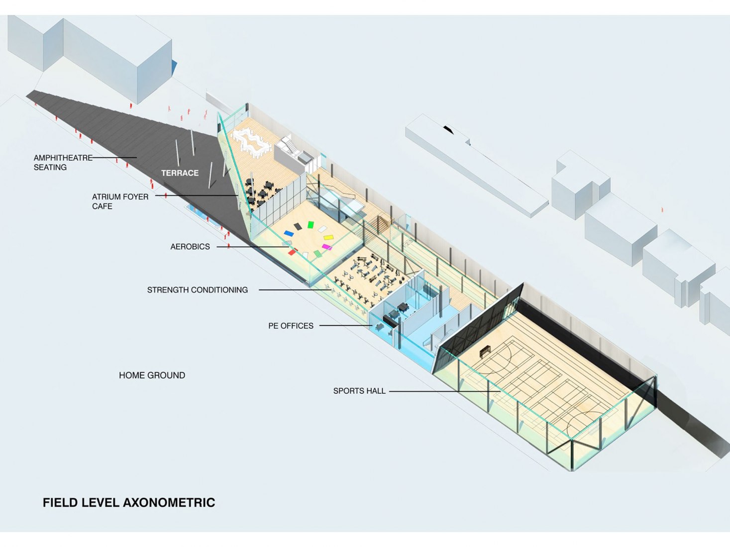 布莱顿学院科学与体育学院大楼丨英国丨大都会建筑事务所（OMA）-84