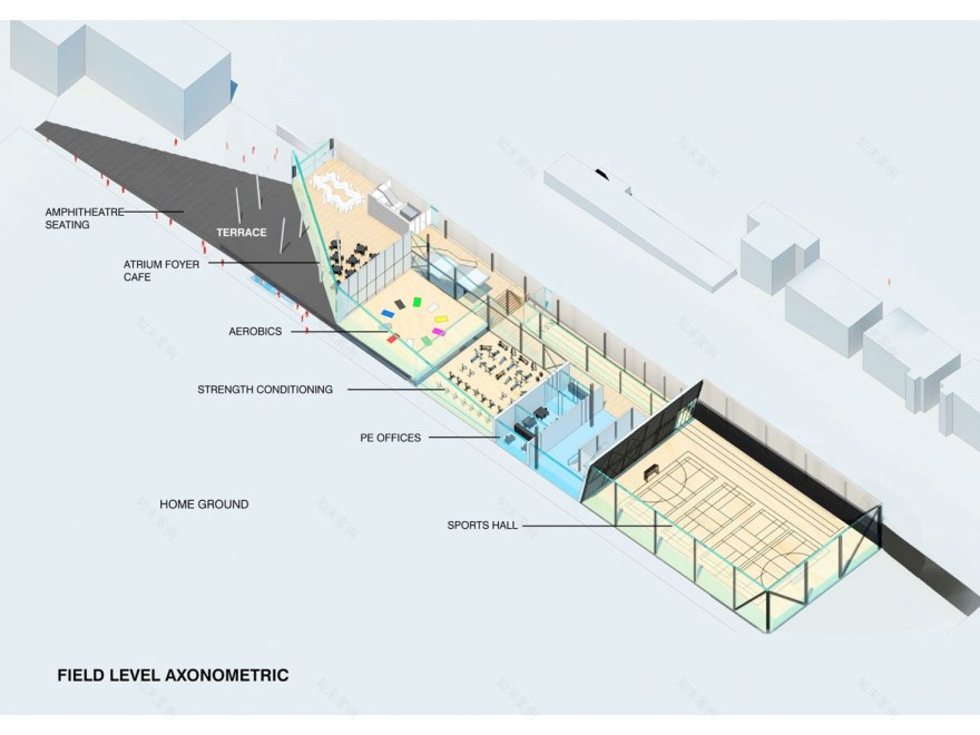 布莱顿学院科学与体育学院大楼丨英国丨大都会建筑事务所(OMA)-84