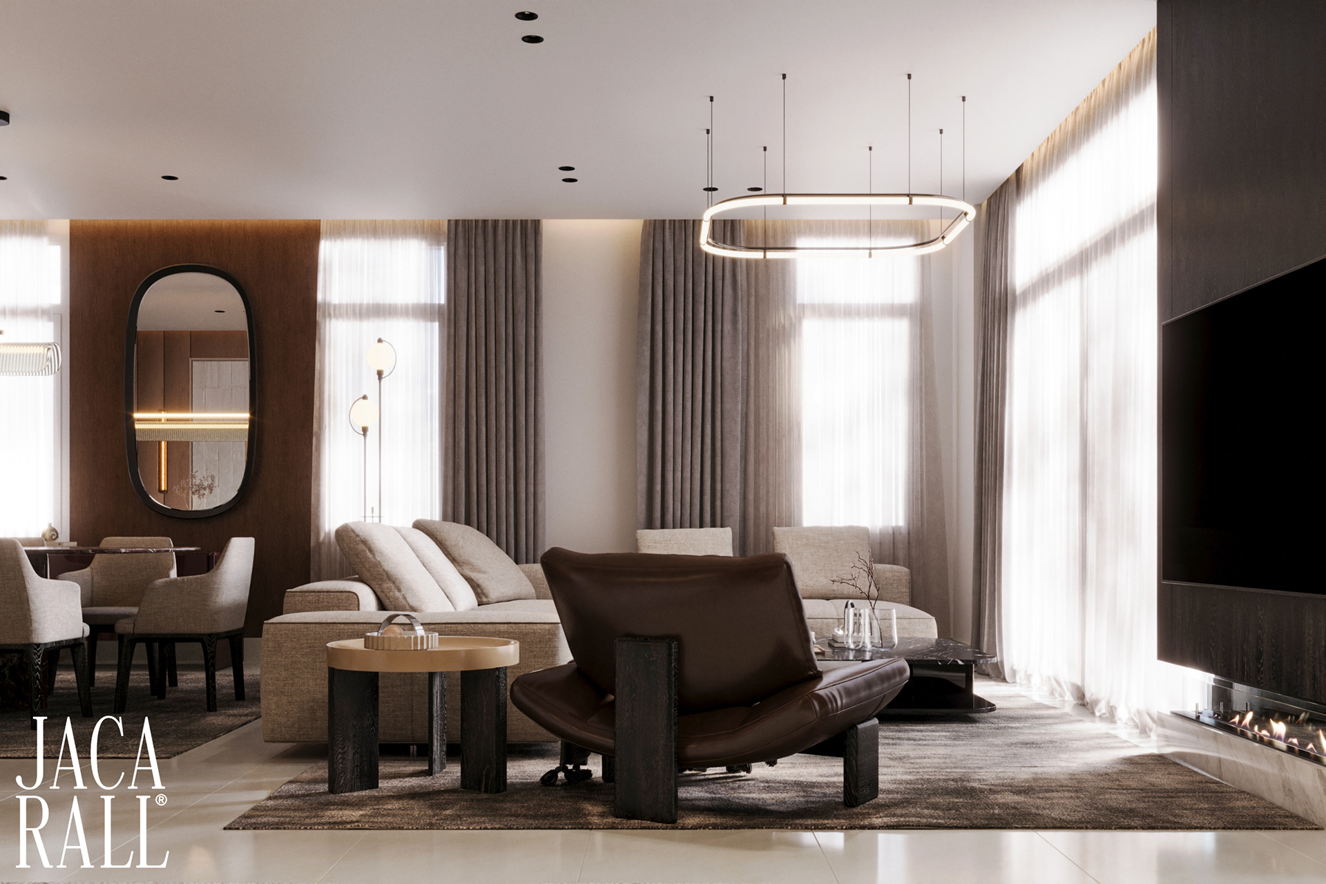 Villa Interior（别墅室内）丨埃及开罗丨JACARALL-16