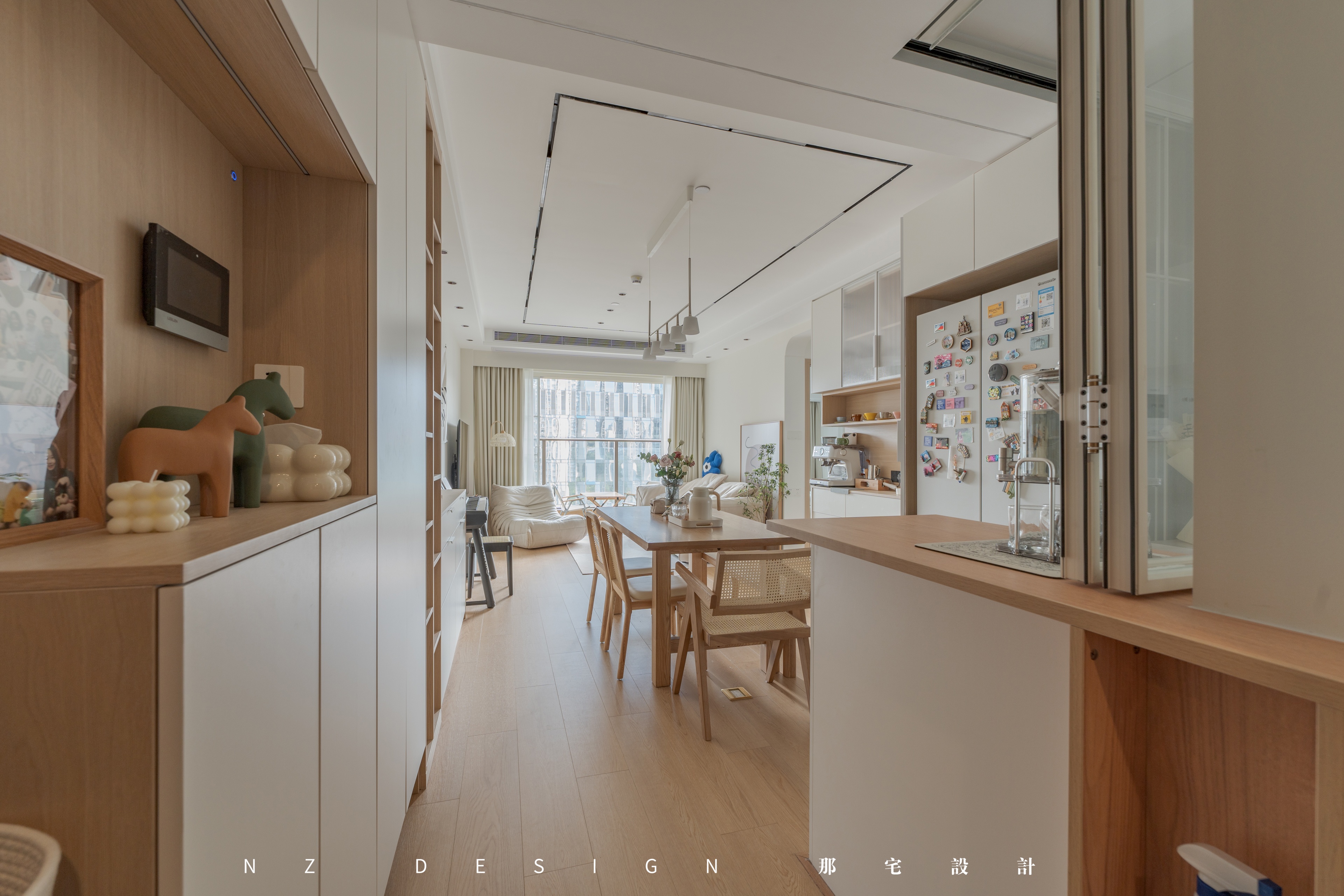 日式原木风家庭空间设计丨中国深圳丨那宅设计事务所-23