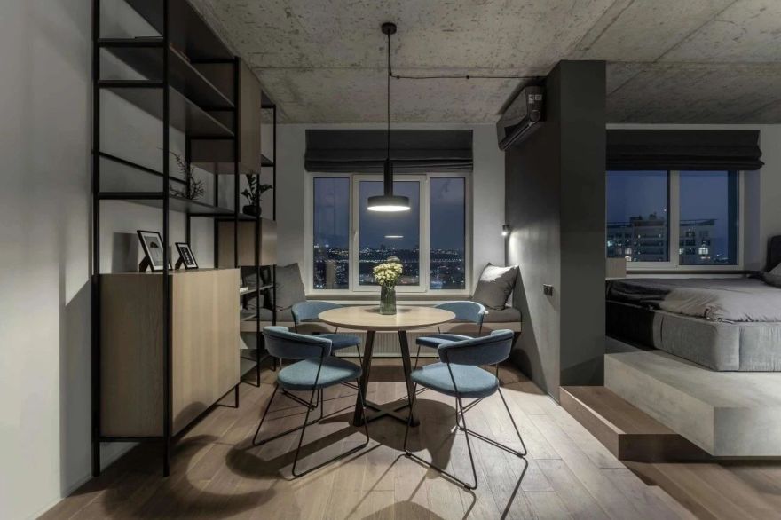 49㎡高级灰公寓丨Syndicate Architects-22