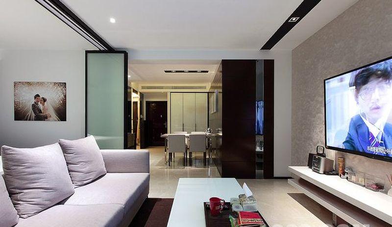 天津华庭装饰现代简约案例-5