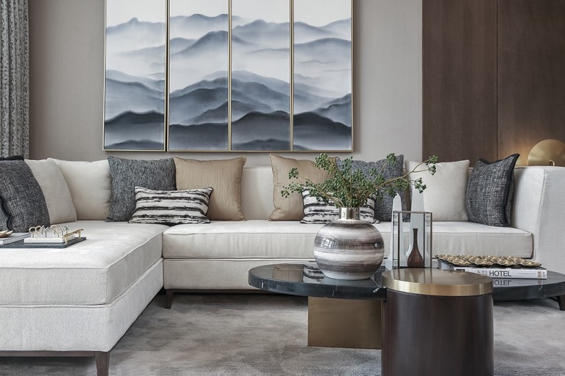 山西太原远大凤玺湾样板间——摩登东方风格-11