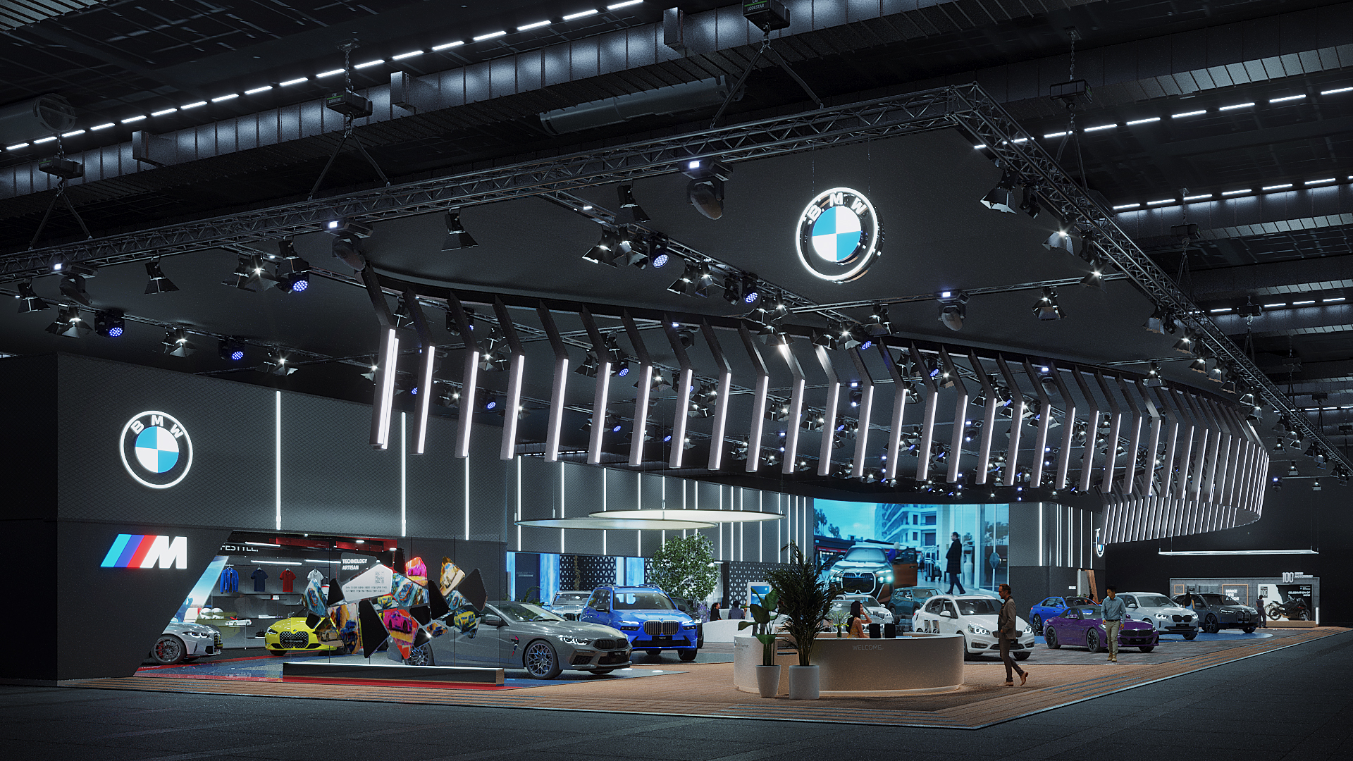 2023 宝马汽车展丨Sean Kim,Anika Kim-4