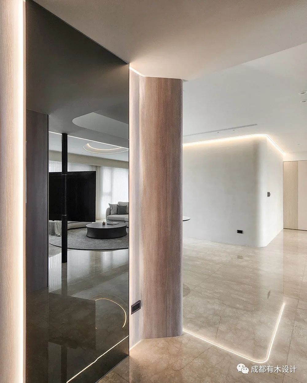 2023 年奶茶色简约大气宅邸设计案例丨PEACE LIFE-12