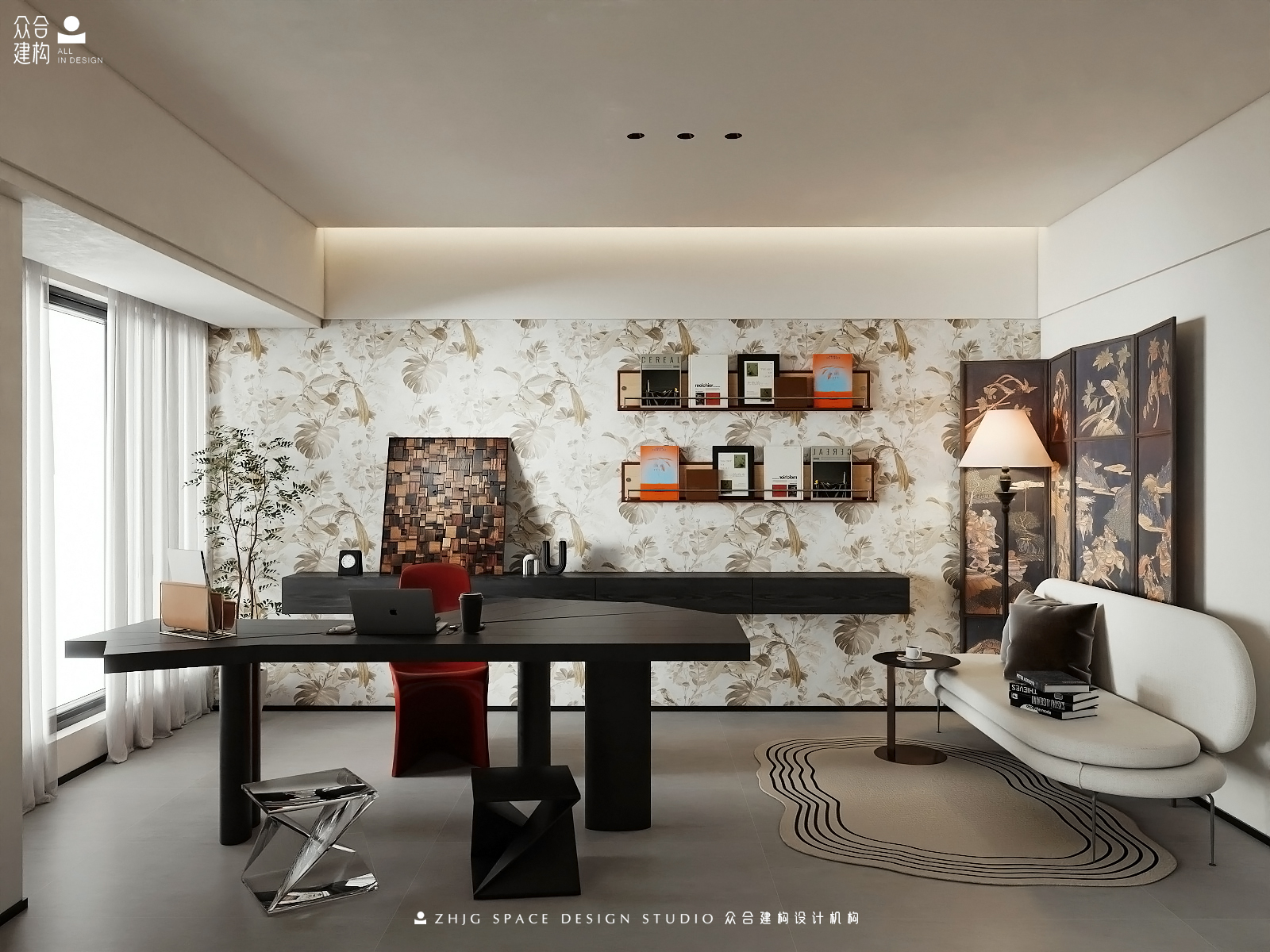 众合建构｜湘江峰汇办公室-0