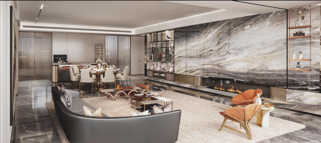 武汉二七滨江「新希望·D10 天元」奢尚社交大宅丨中国武汉丨HWCD-83