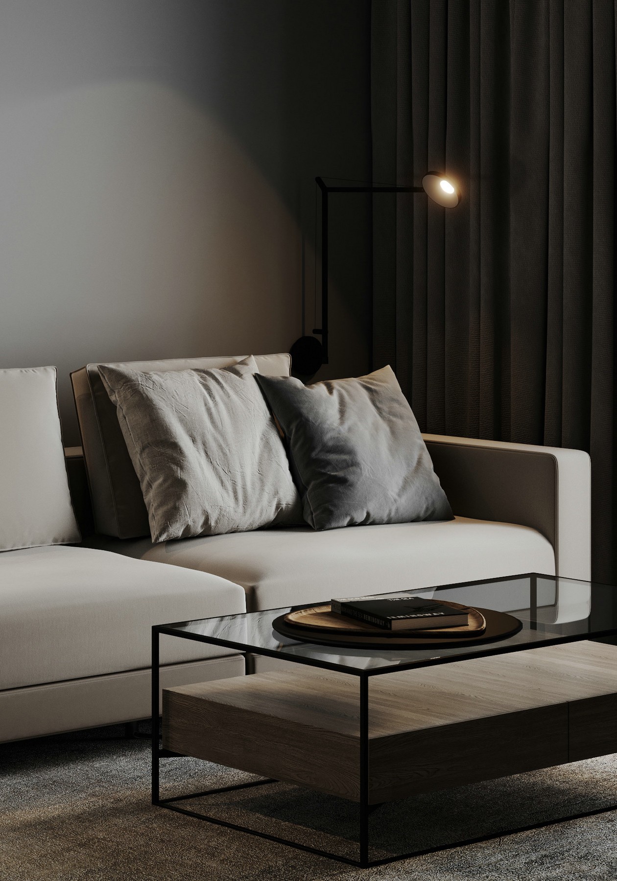 60㎡小空间公寓设计-2