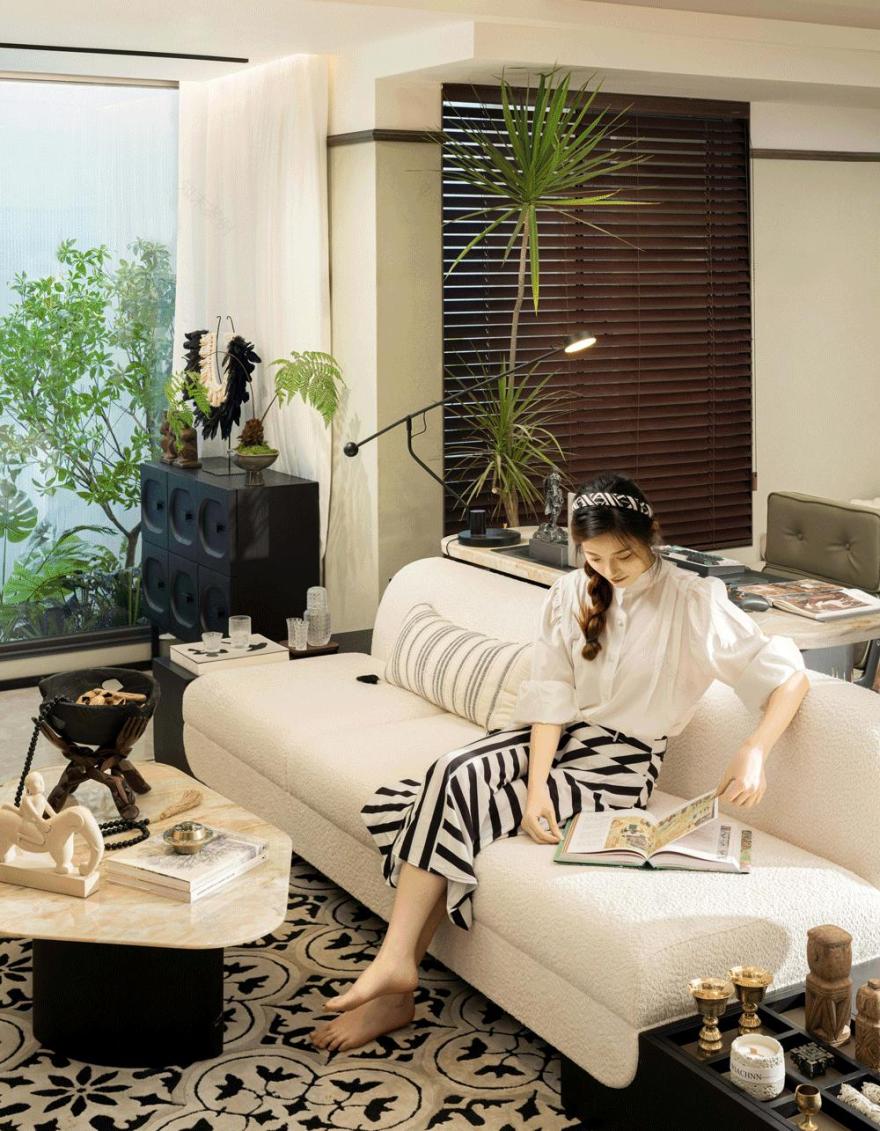 重庆万科·星光天空之城85m²样板间丨中国重庆丨深圳市蜜尔室内艺术设计有限公司-0