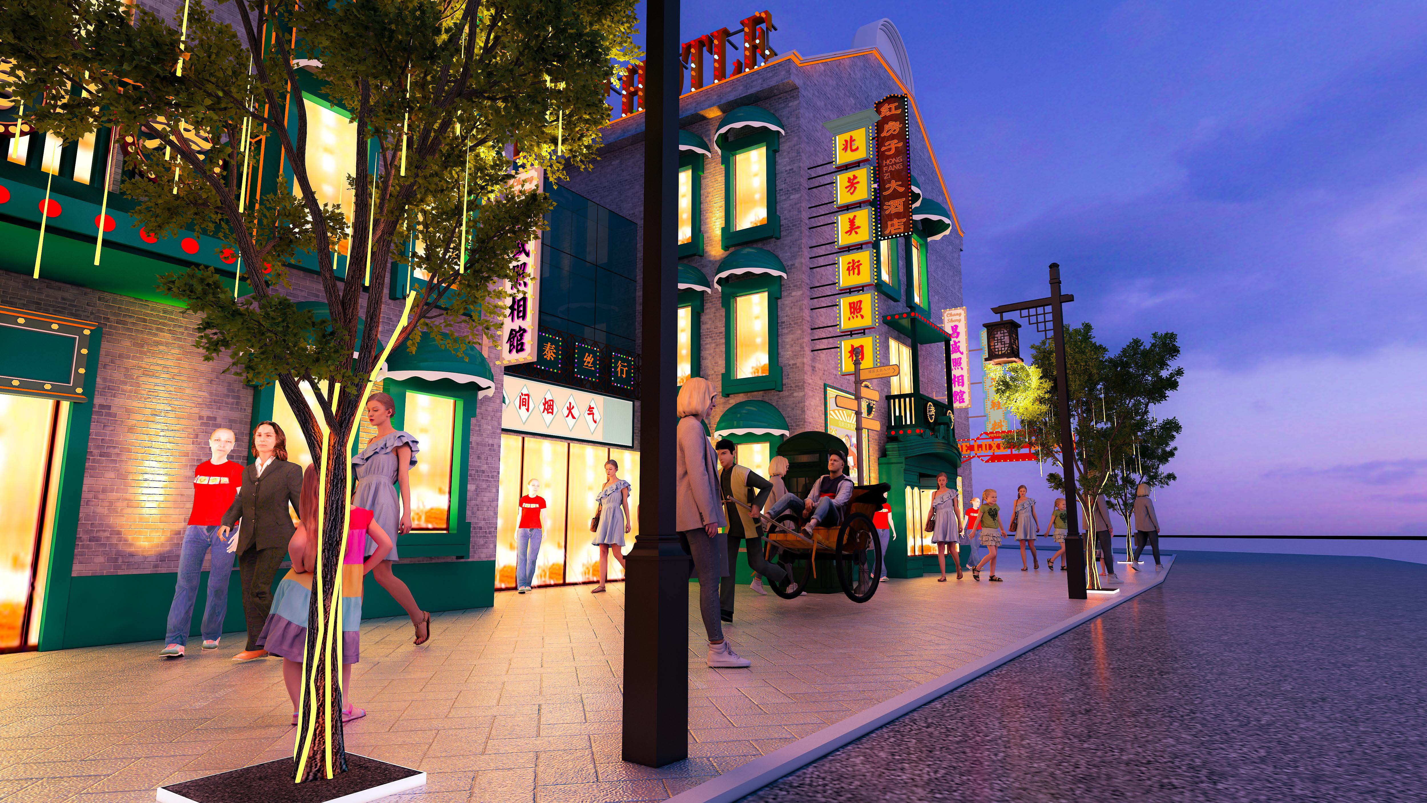 老街打造夜间示范经济区-13