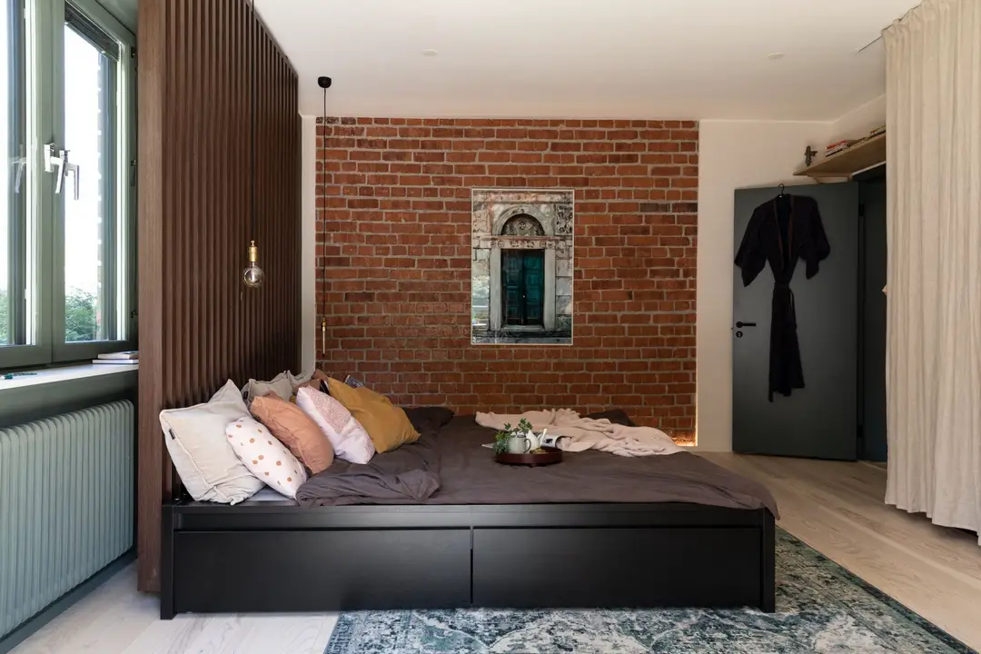 打造实用美观的客厅入口 | 瑞典家庭公寓设计-17