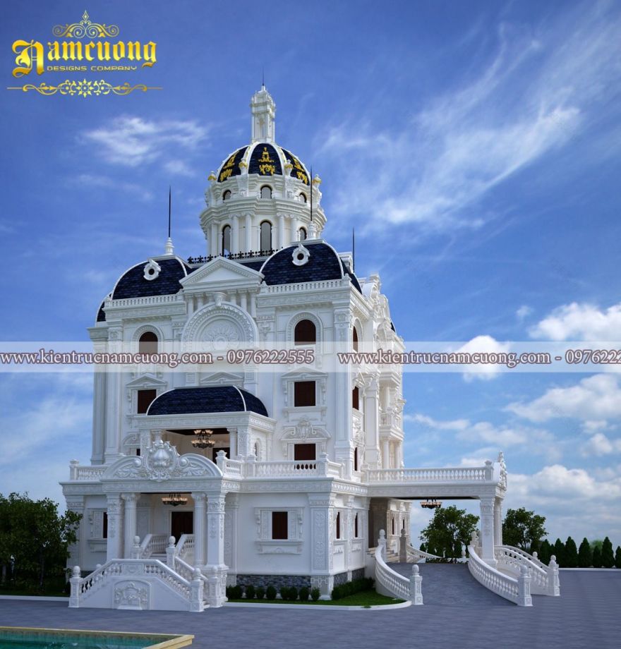 法式风情办公楼设计-10