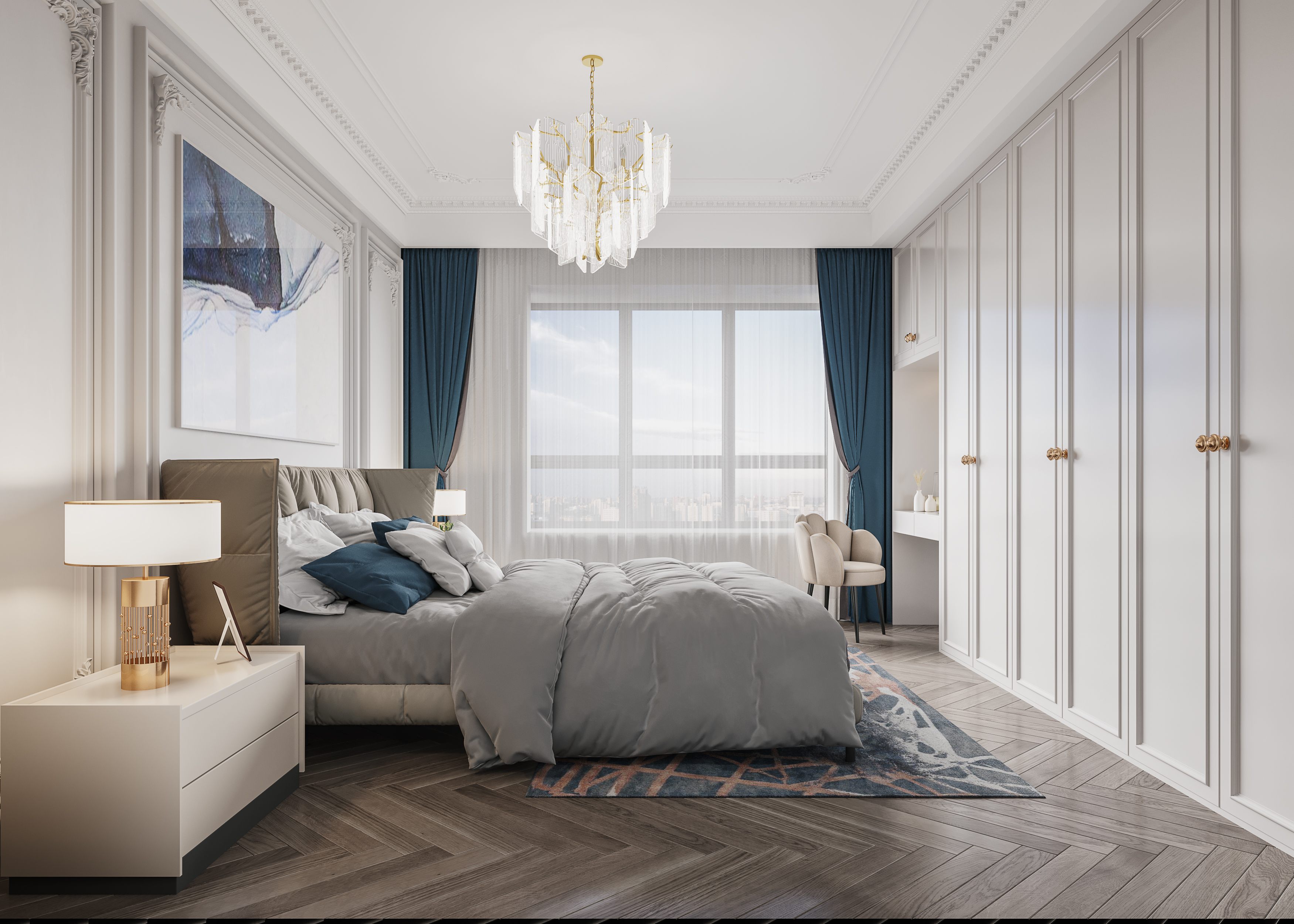 现代简约公寓设计-12