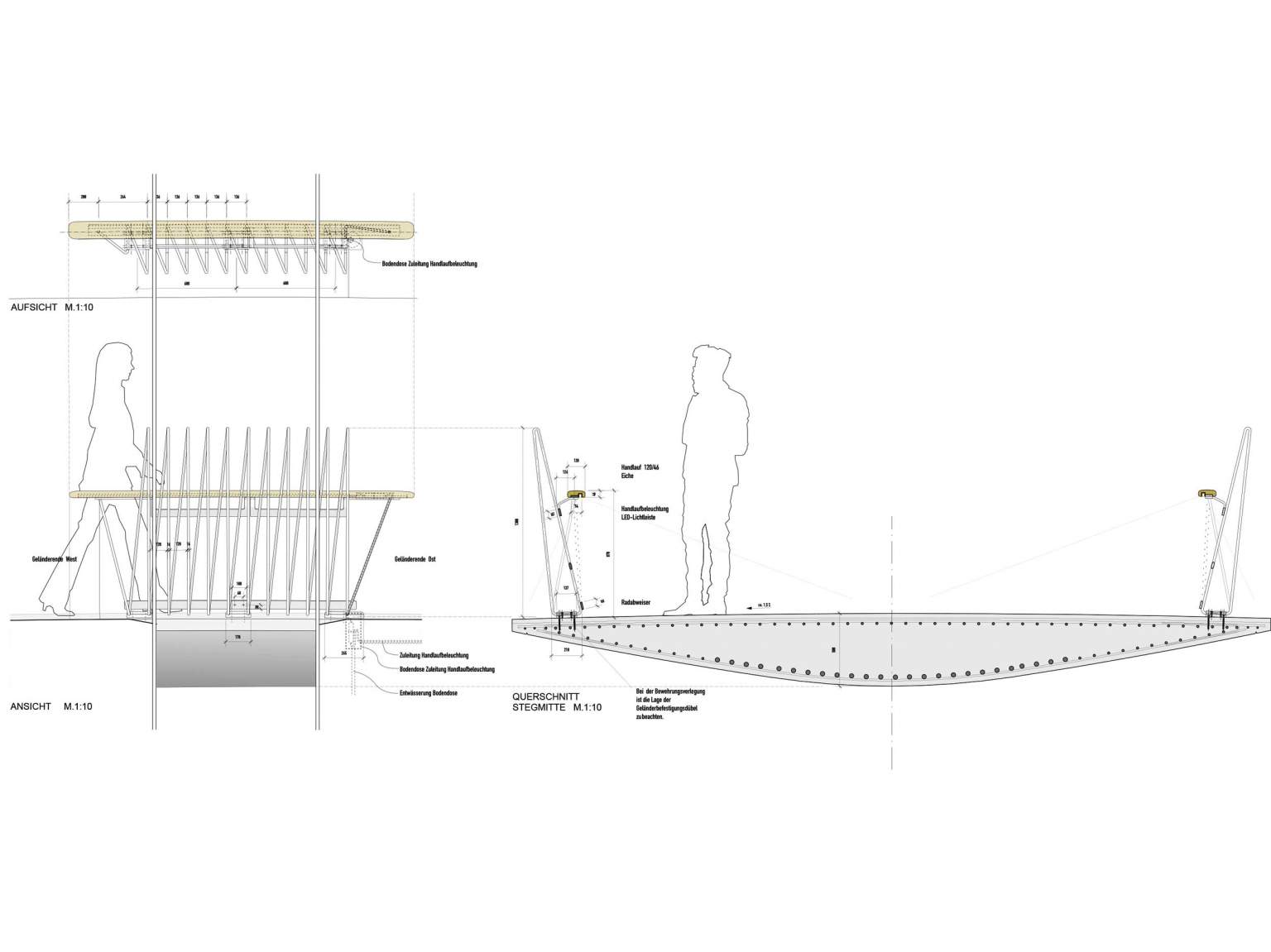 Herzogsteg Eichstätt · 新行人与自行车桥丨Team J2M（Christoph Mayr等）-18