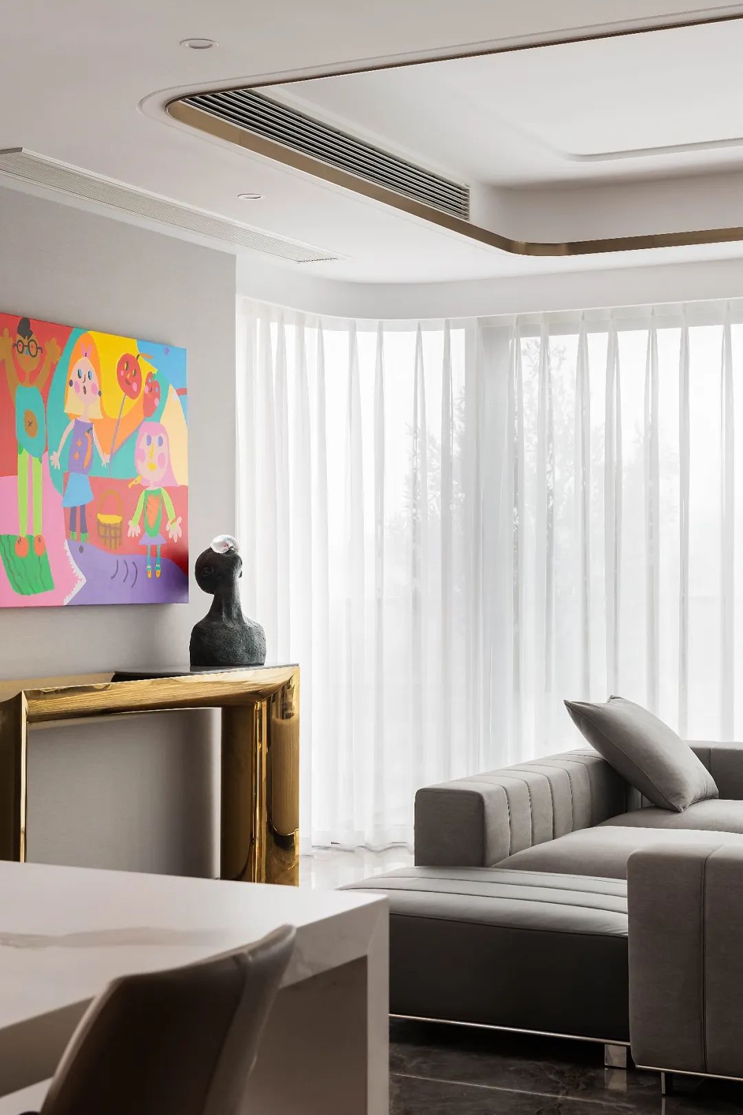 都市理想家,现代轻奢风大平层设计案例解析丨布尔空间设计-62