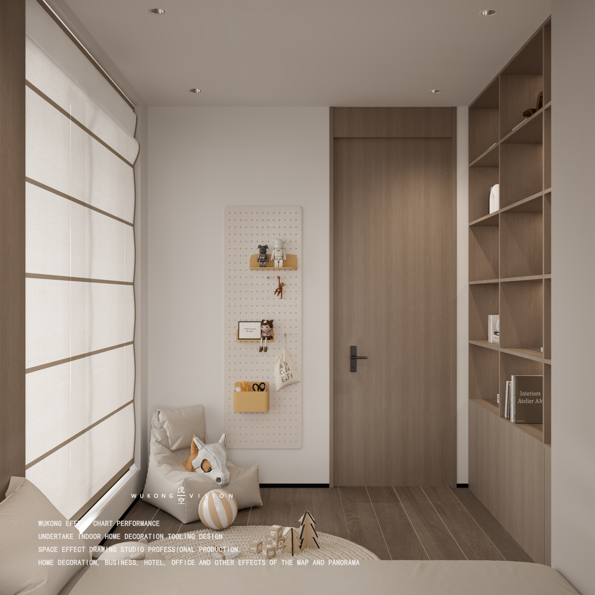 深色系列一戊空效果图表现-18