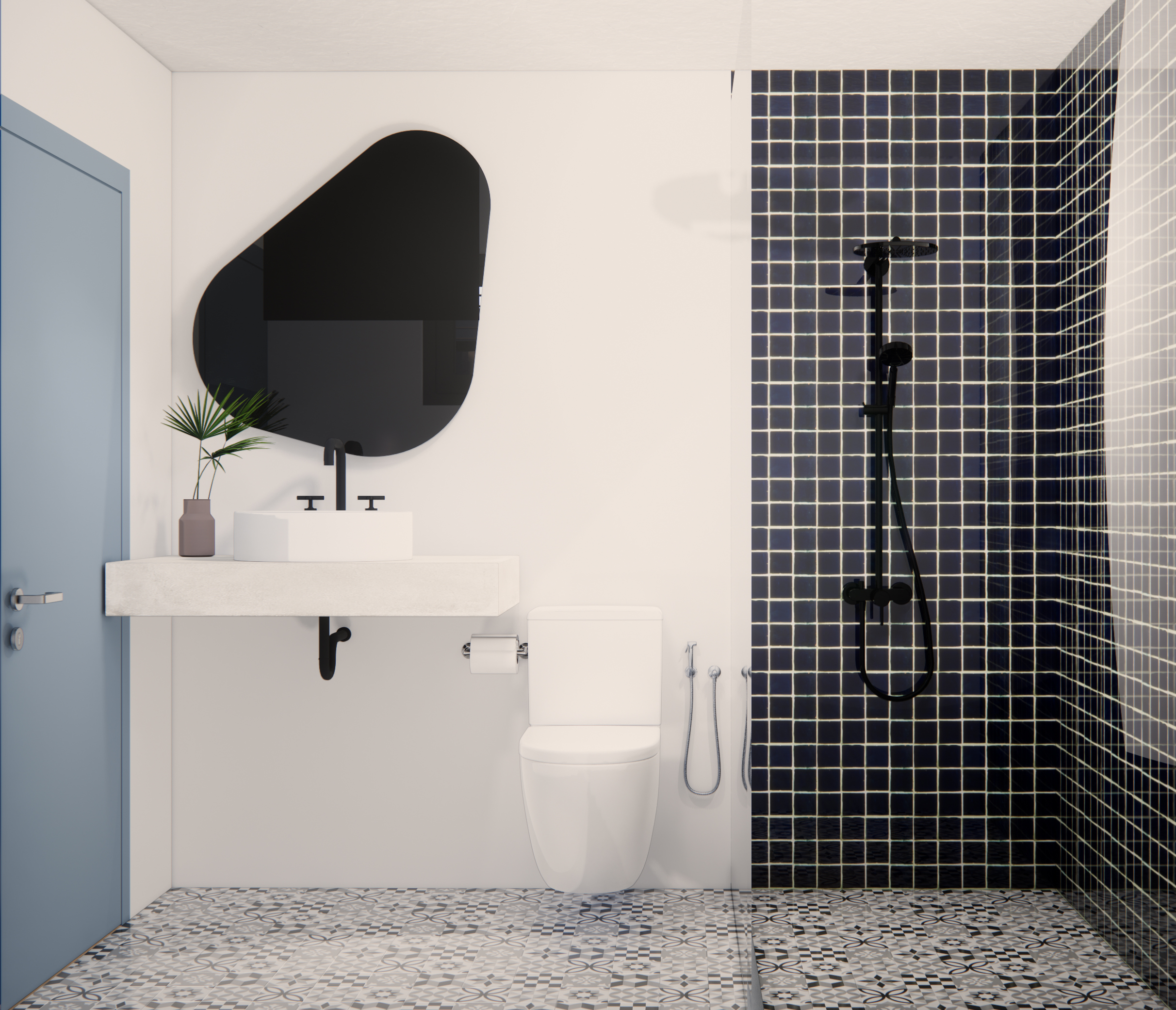 Cozy Bedroom 28m2 Container room design-8