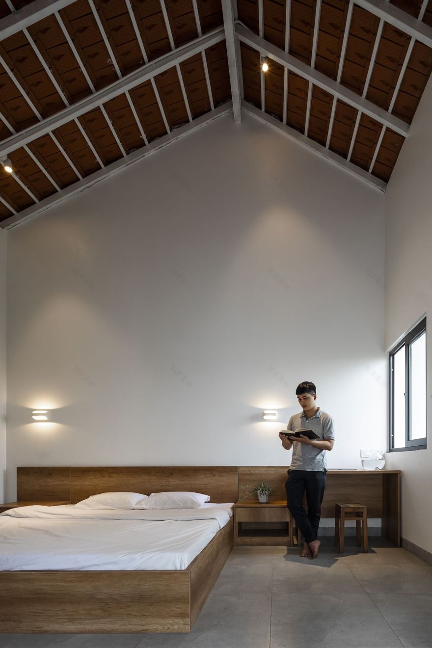 现代与传统交融的越南 Quảng Ngãi House-49