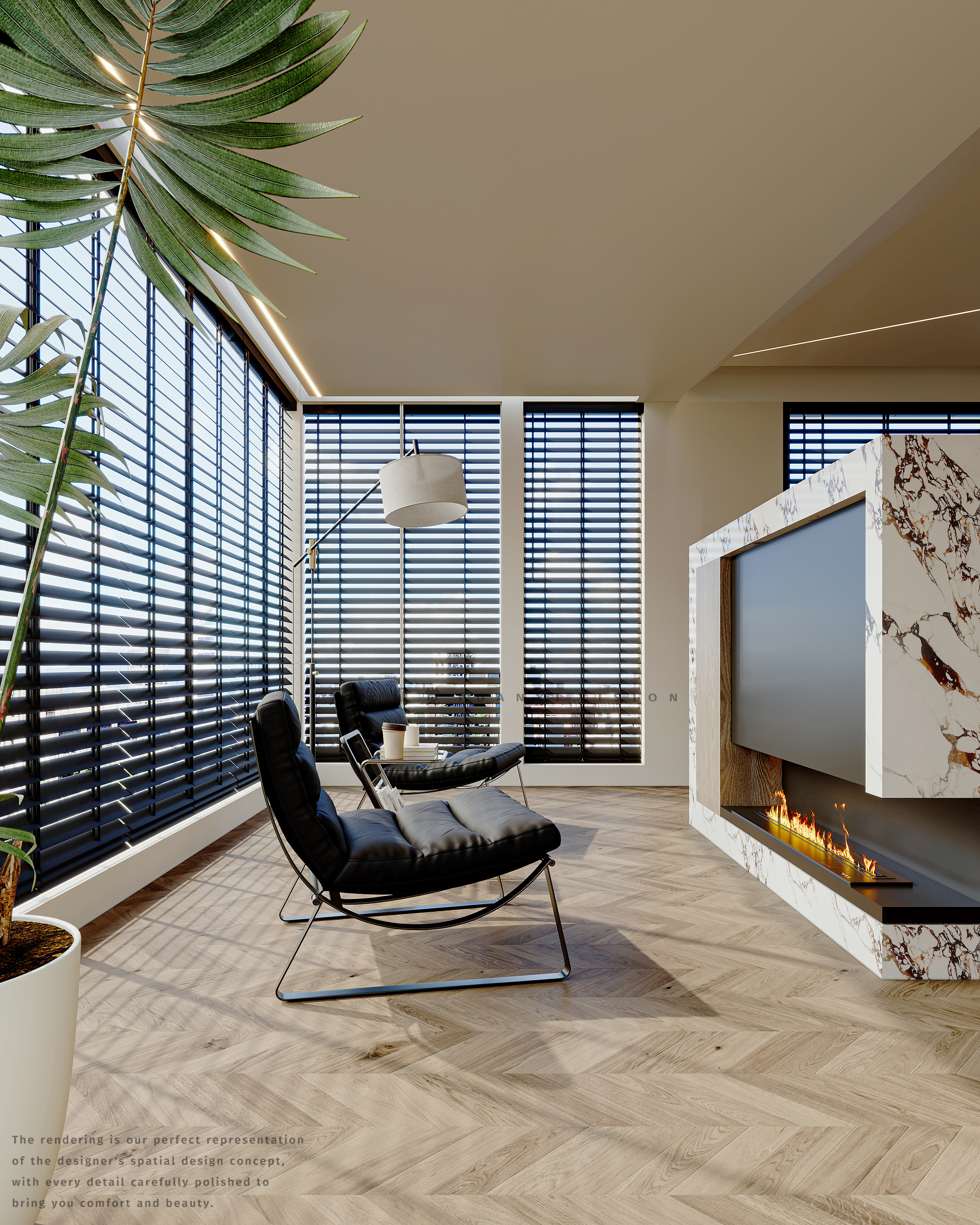 卧室衣帽间渲染丨个人效果图接单-8