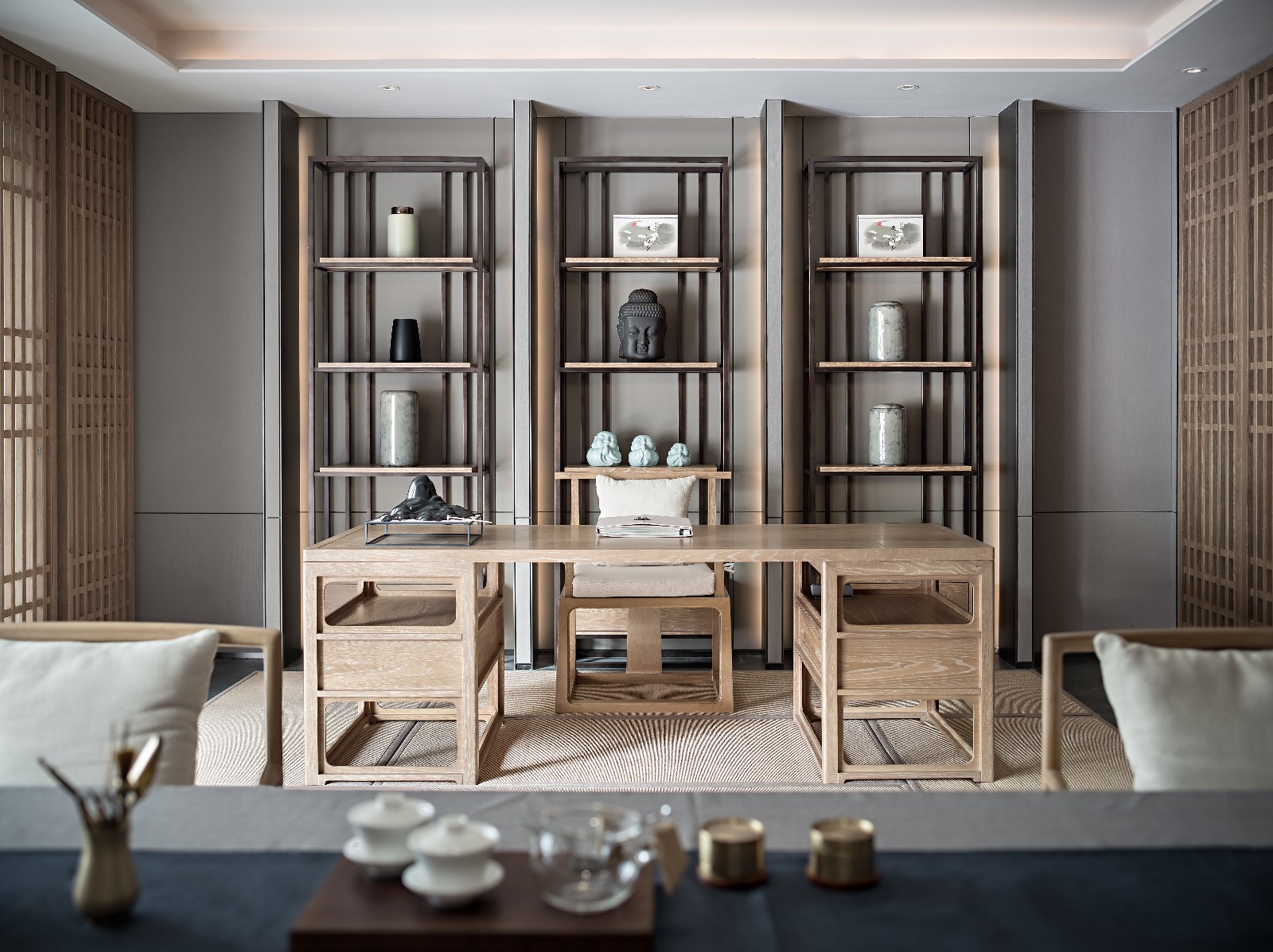 极简奢侈，融入生活的艺术——后海 6 层别墅设计-204