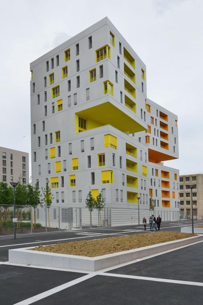 现代城市绿洲 · 法国 Evry 住宅区-13