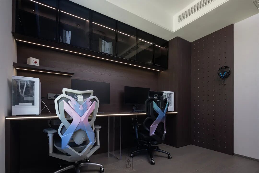 内舍软装丨179㎡现代意式，打破单调感，营造质感且高级的梦想家！-38