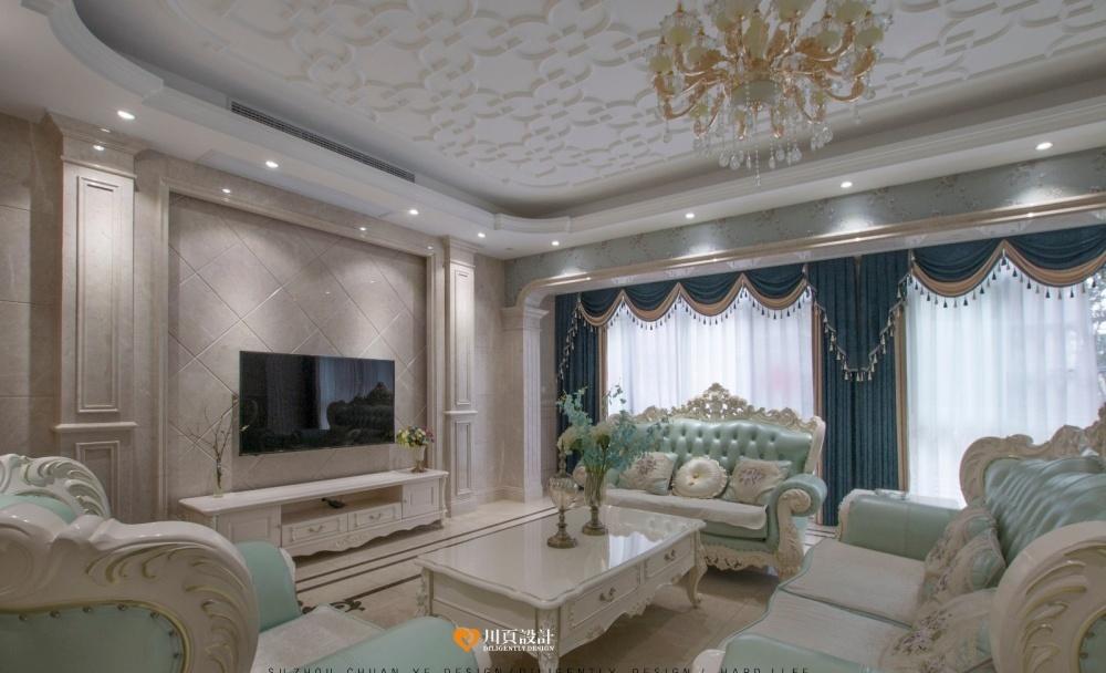 现代奢华欧式家居,演绎清雅贵气之美-12