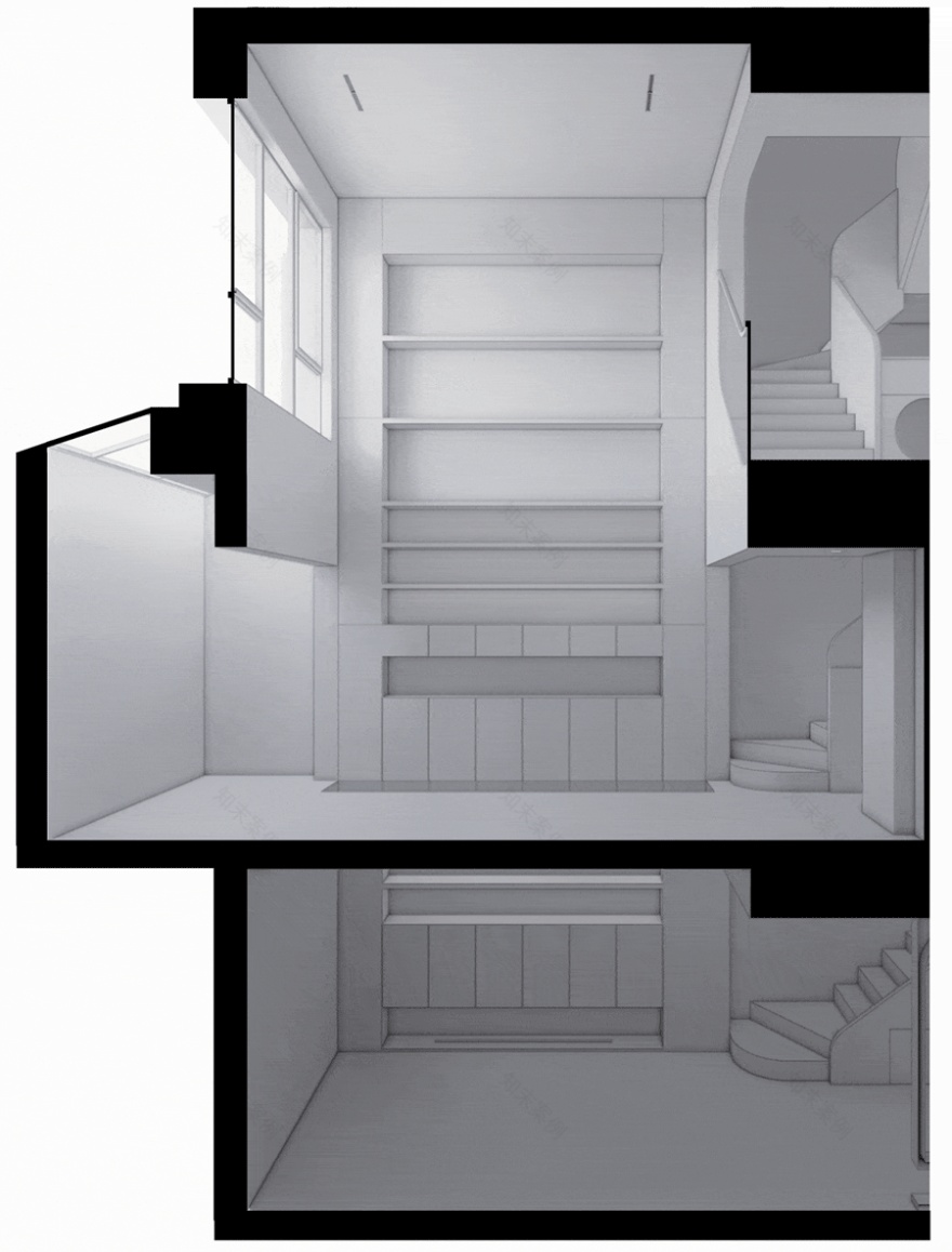 蓄光的地下厅|上海 大海小燕设计工作室-39