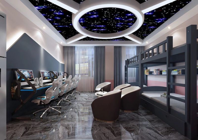 宇宙主题电竞酒店丨赵亮设计-14