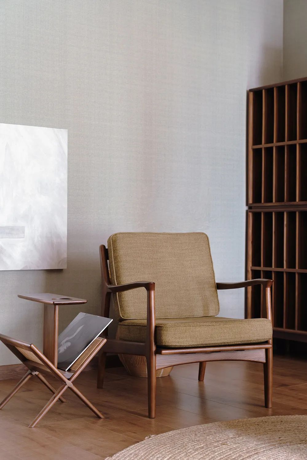 极简原木+禅意!打造通透互动的舒适家居空间-69